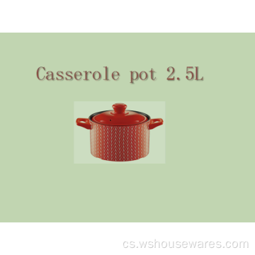 Casserole Pot jídlo s víkem pro domácí vaření